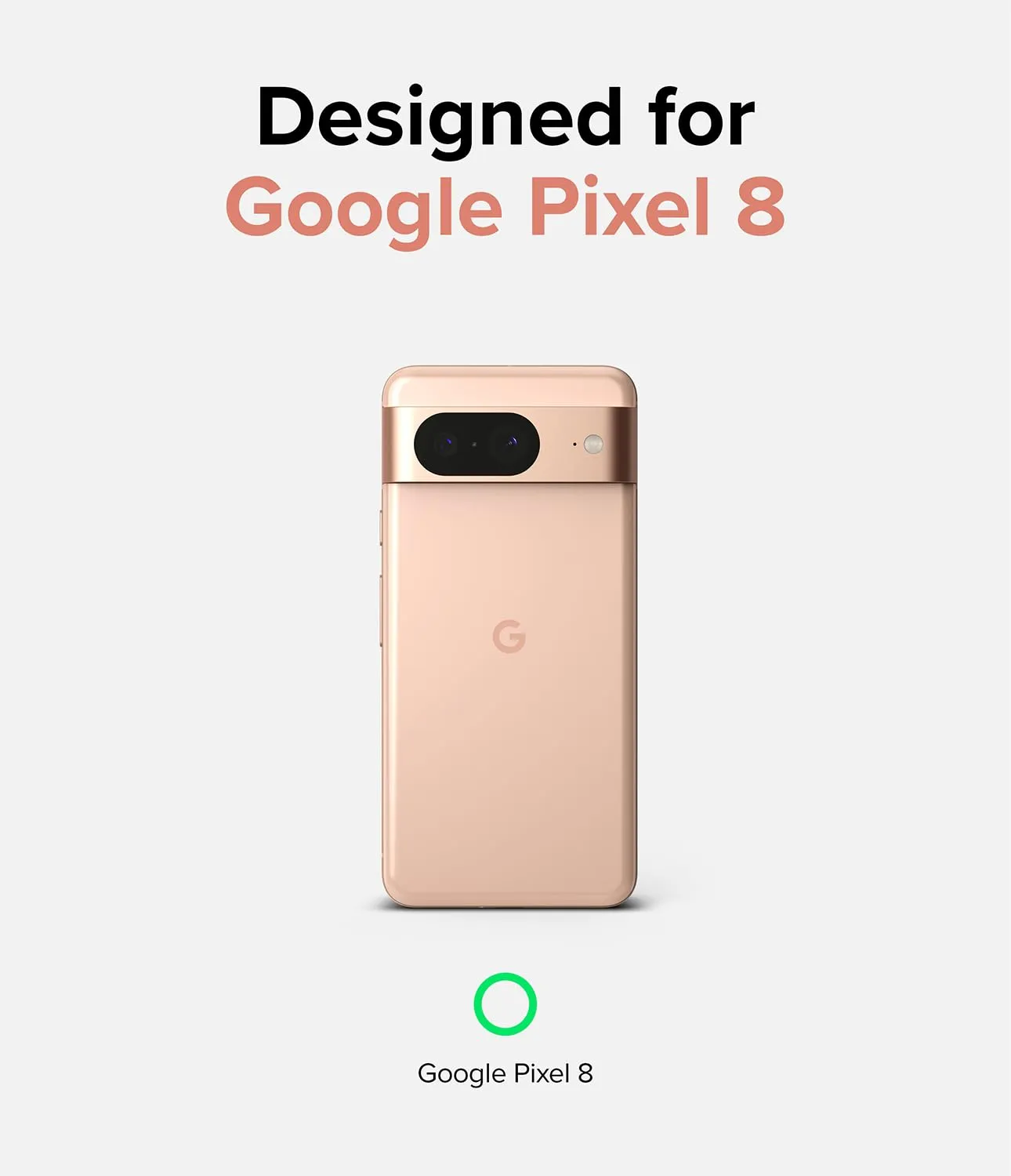Google Pixel 8 Back Cover Case | Fusion - Clear