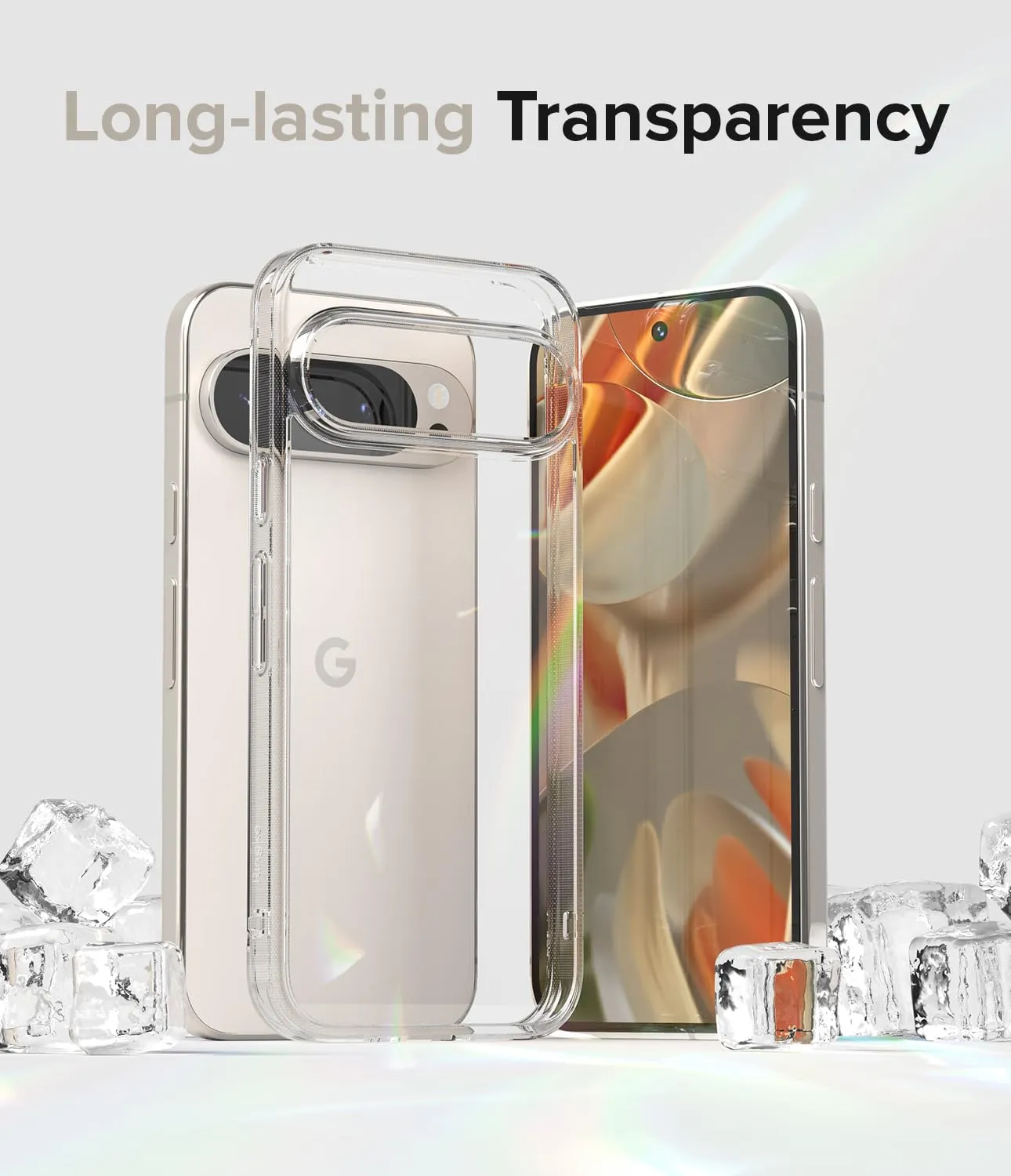 Google Pixel 9 Pro / Pixel 9 Back Cover Case | Fusion - Clear