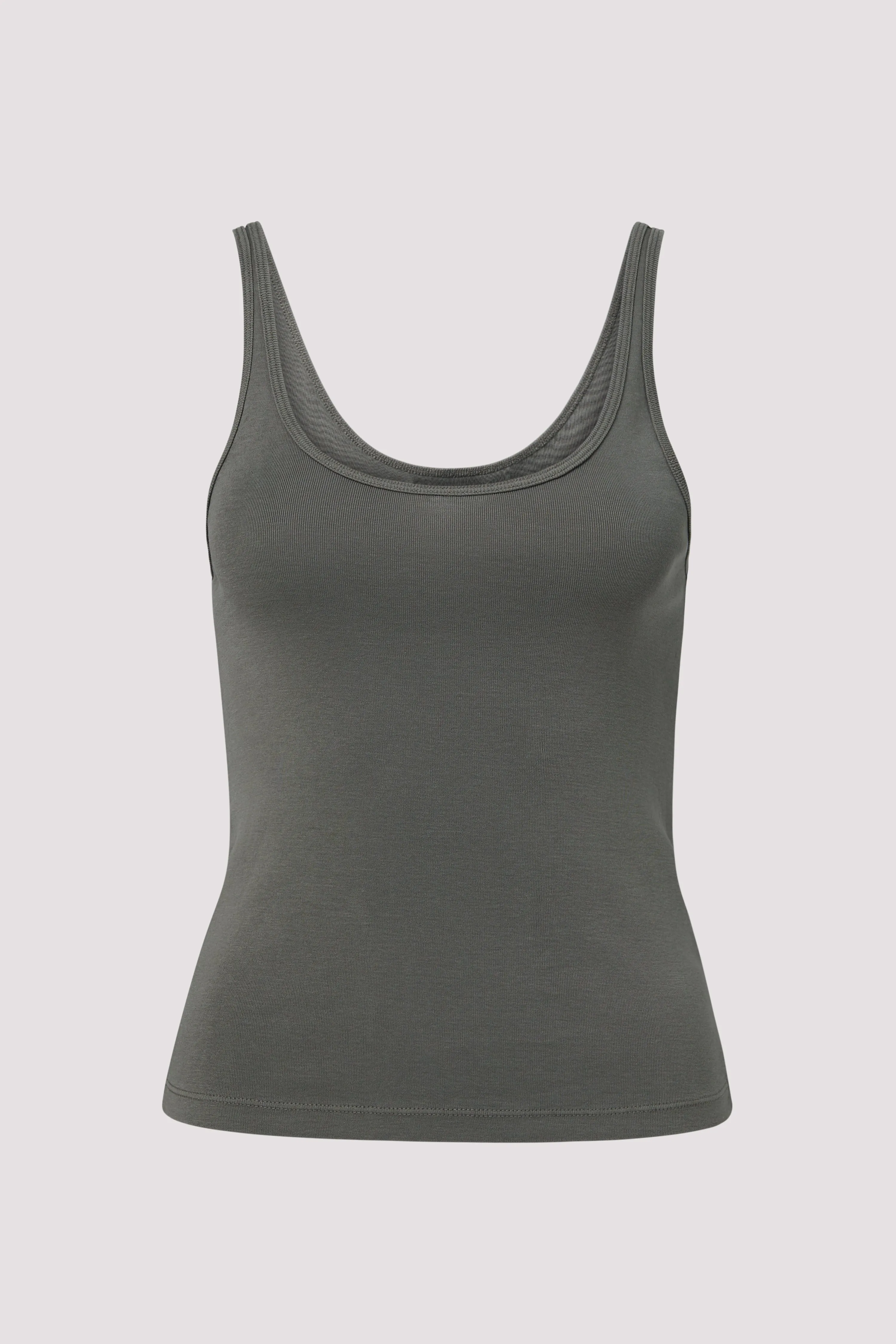 Green Organic Cotton Tank Top