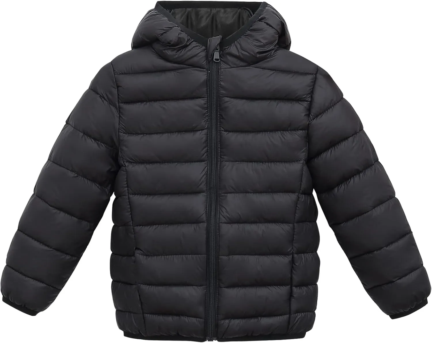 Happy Cherry Baby Boys Girls Hooded Coat Winter Lightweight Down Jacket Packable Cotton Coat