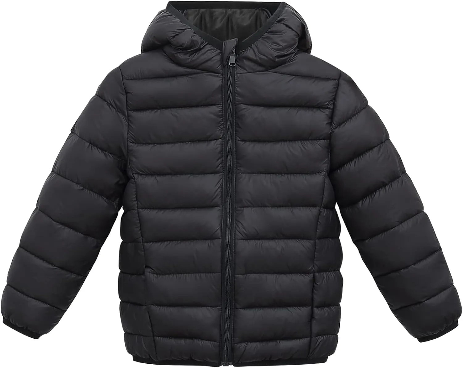 Happy Cherry Baby Boys Girls Hooded Coat Winter Lightweight Down Jacket Packable Cotton Coat