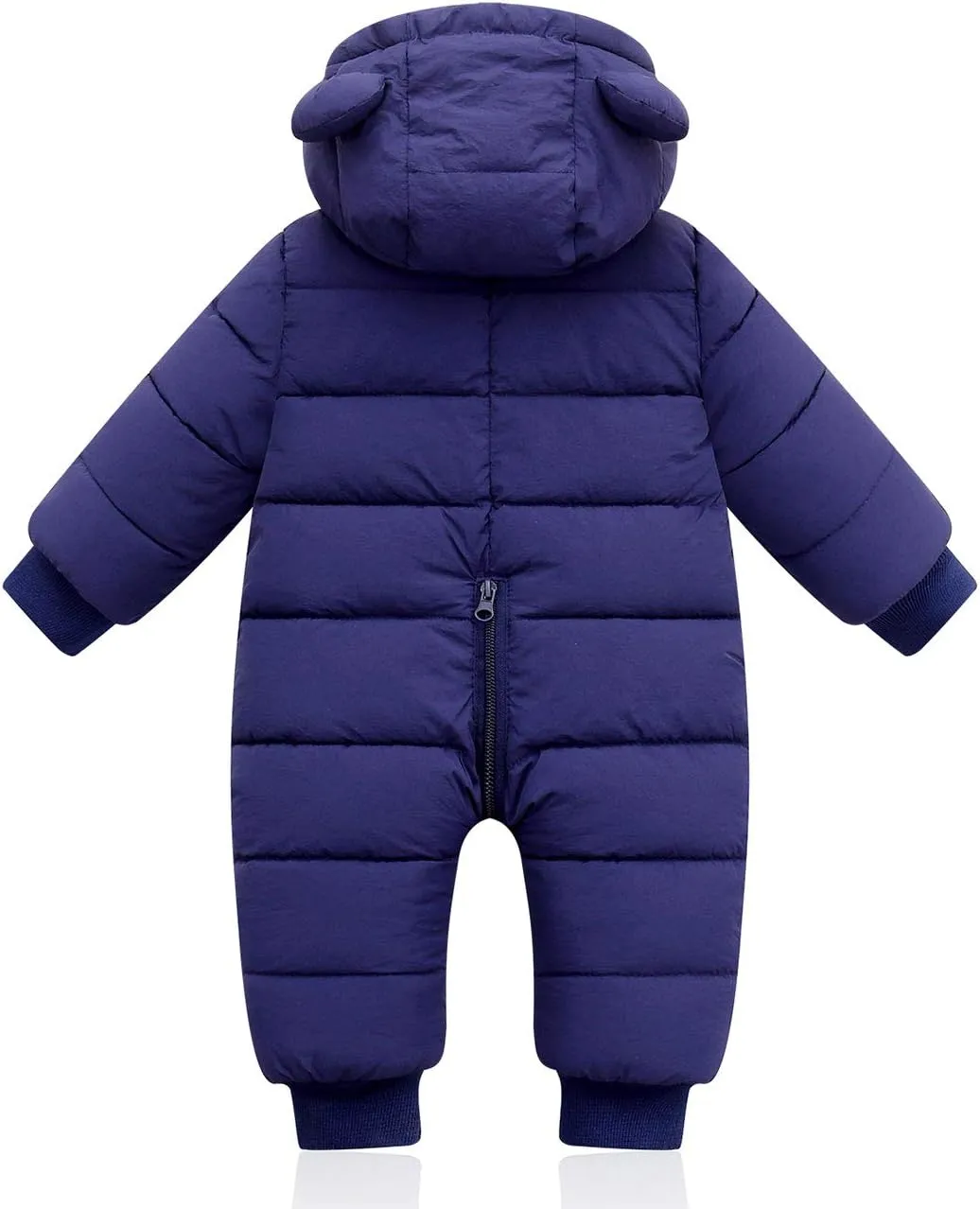 Happy Cherry Baby Snowsuit Winter Coat Warm Hoodie Romper Puffer Jacket