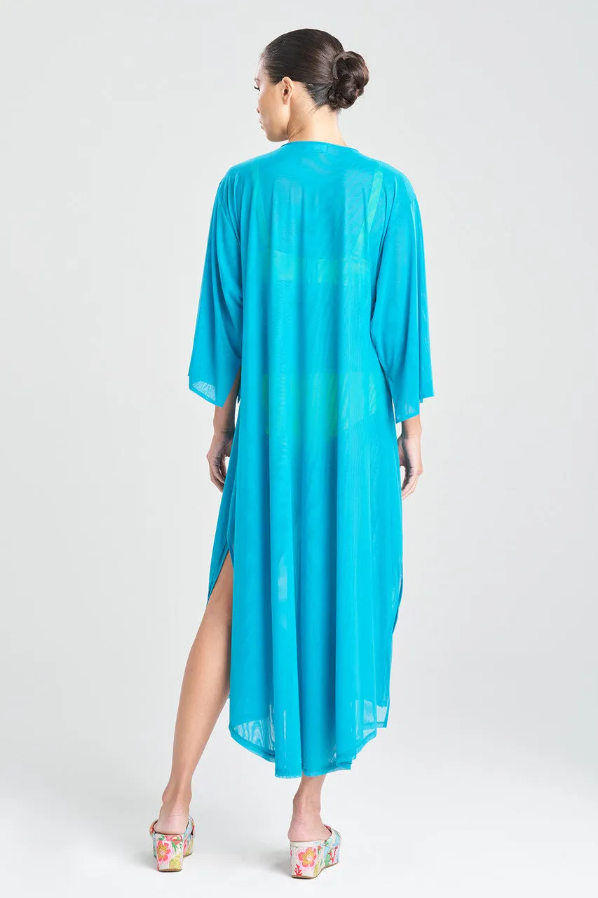Heleneca Mesh Long Caftan