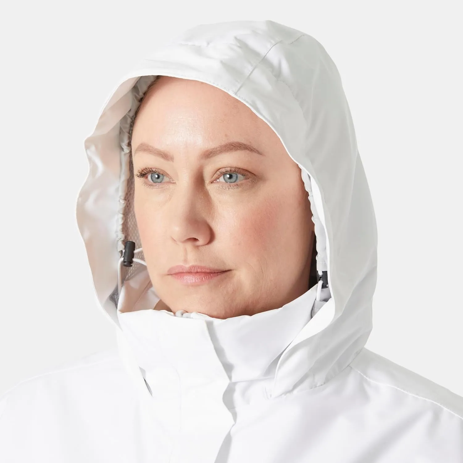 Helly-Hansen Womens Aden Insulated Waterproof Windproof Breathable Long Length Packable Hood Rain Coat Jacket