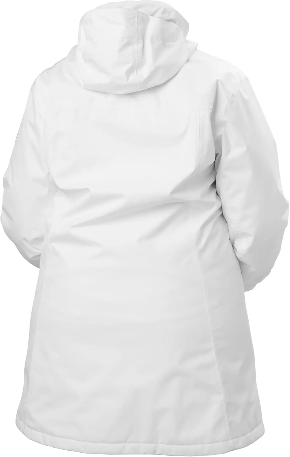 Helly-Hansen Womens Aden Insulated Waterproof Windproof Breathable Long Length Packable Hood Rain Coat Jacket