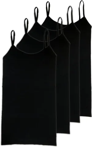 HL California Camisole 4 Way Stretch Seamless Basic Layering Top Pack of 4 *Ships from USA*