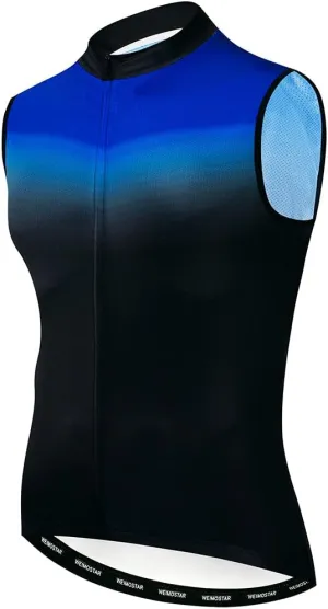 Hotlion Cycling Vest for Men Sleeveless Bike Jersey Shirts Team Bicycle Jacket Tops Reflective