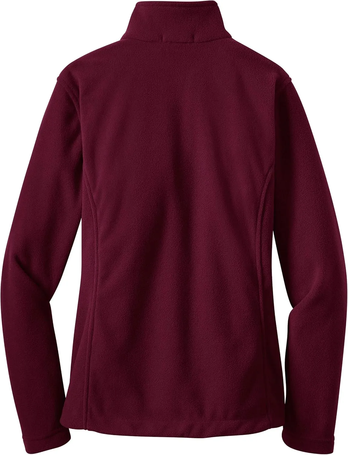 INK STITCH Ladies Custom Stitching Text Value Fleece Jackets - 12 Colors