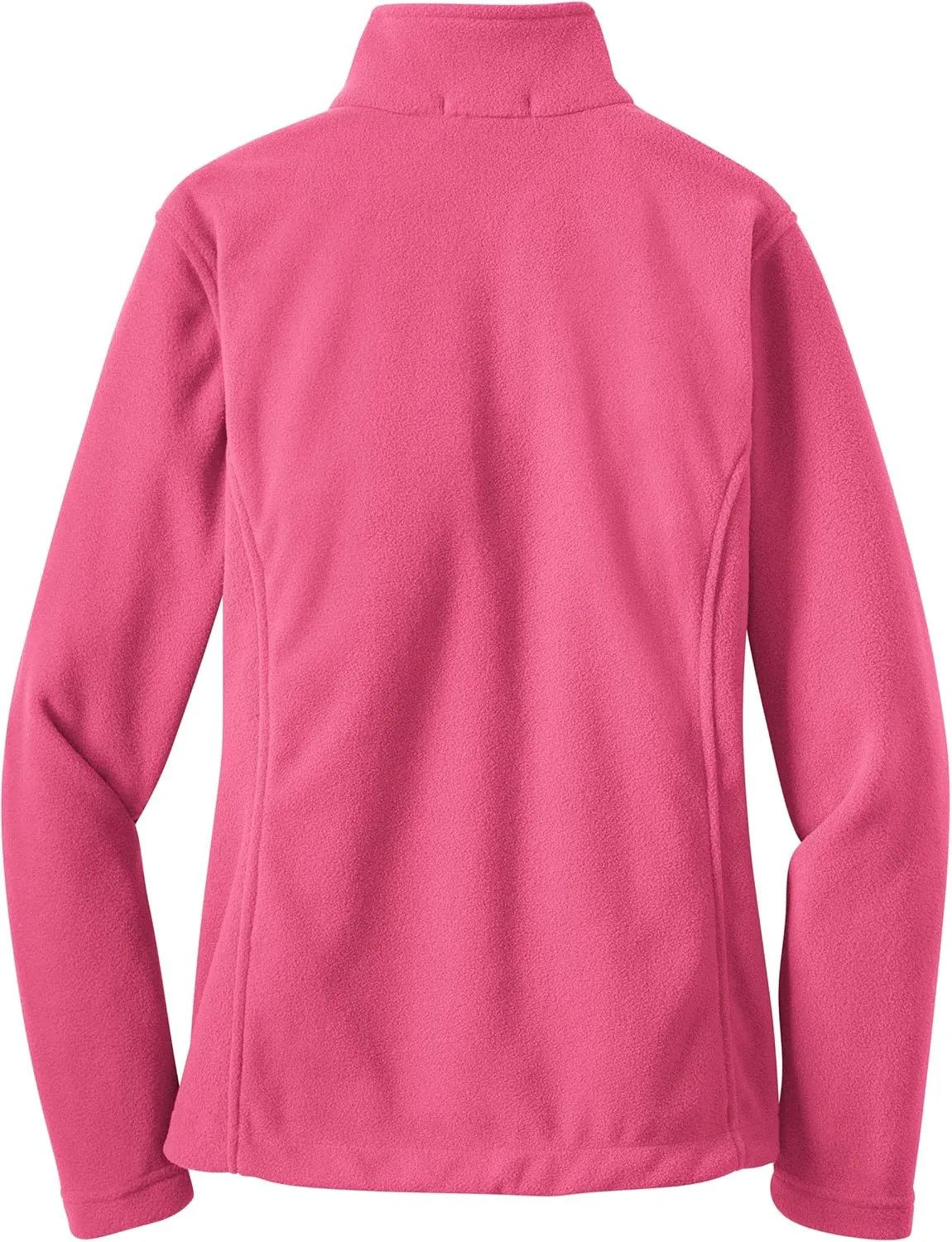 INK STITCH Ladies Custom Stitching Text Value Fleece Jackets - 12 Colors