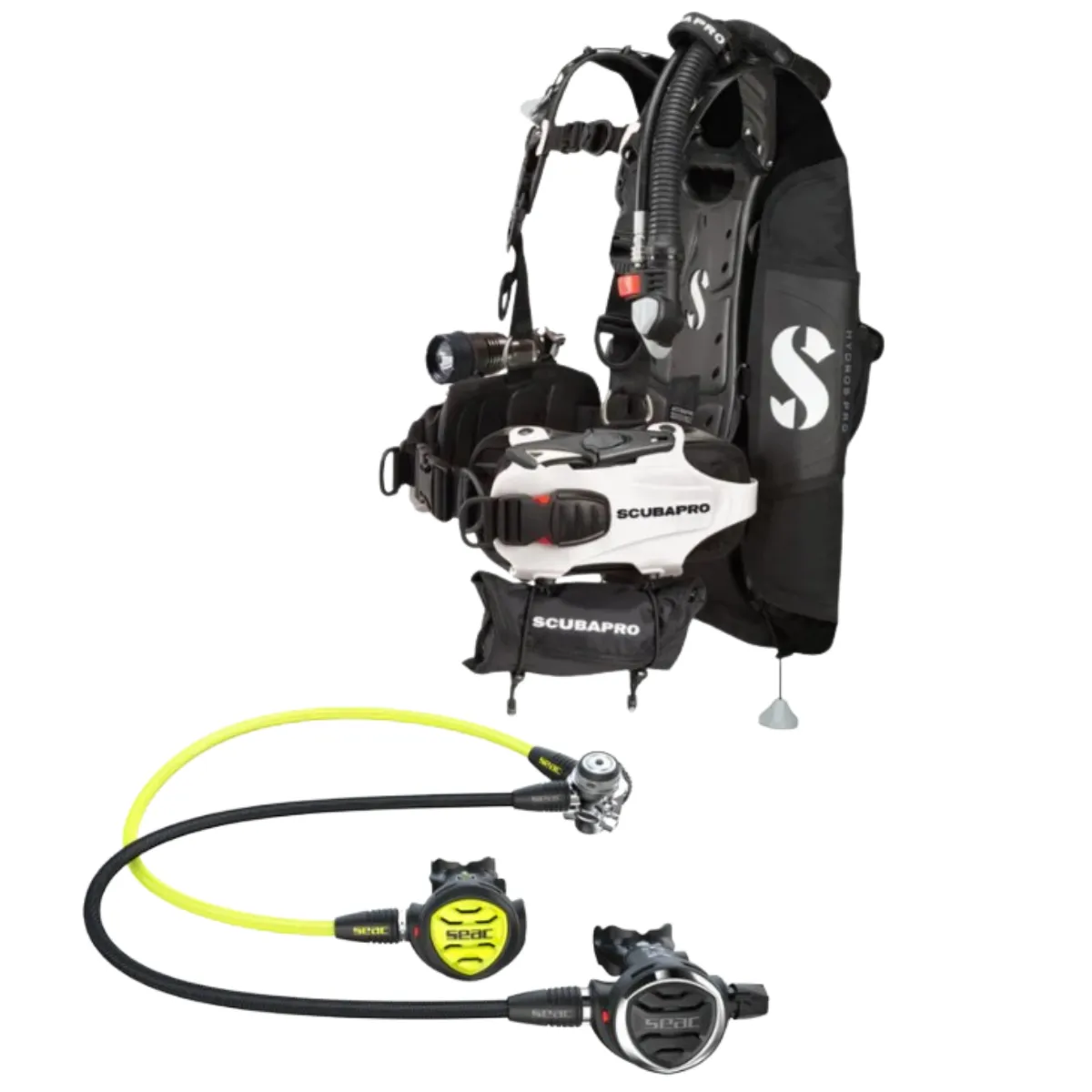 Instructors choice SCUBAPRO: Hydros Pro BCD & SEAC IT500 Regulator Package - Womens