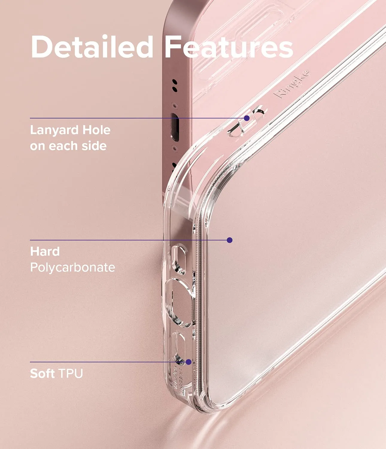 iPhone 13 Mini Back Cover Case | Fusion - Matte Clear