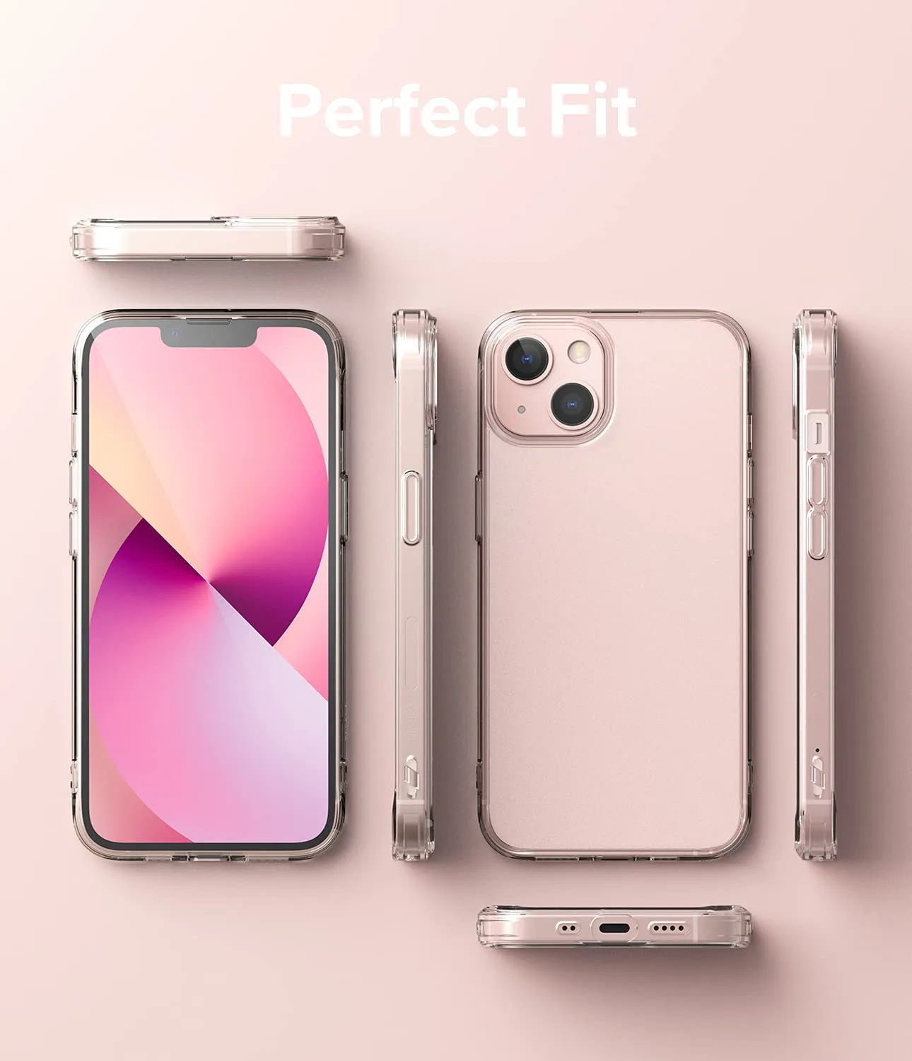 iPhone 13 Mini Back Cover Case | Fusion - Matte Clear