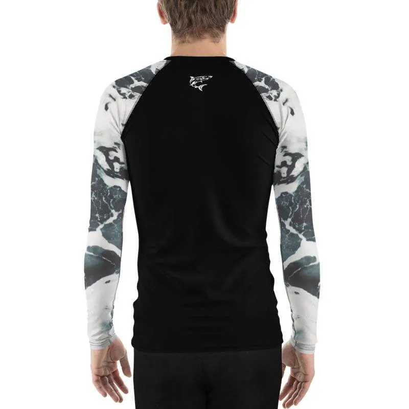 Ivory Oceans ~ Men's BJJ Rash Guard