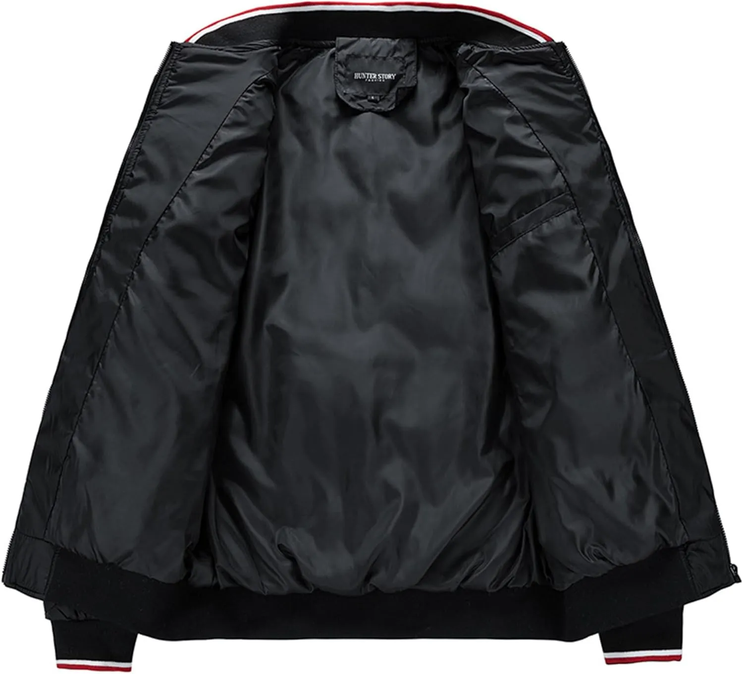 JEsilunmaMY Men's Diamond Quilted Varsity Jacket Winter Coat Windproof Bomber Jacket Baseball Casual Cotton Padded Jacket