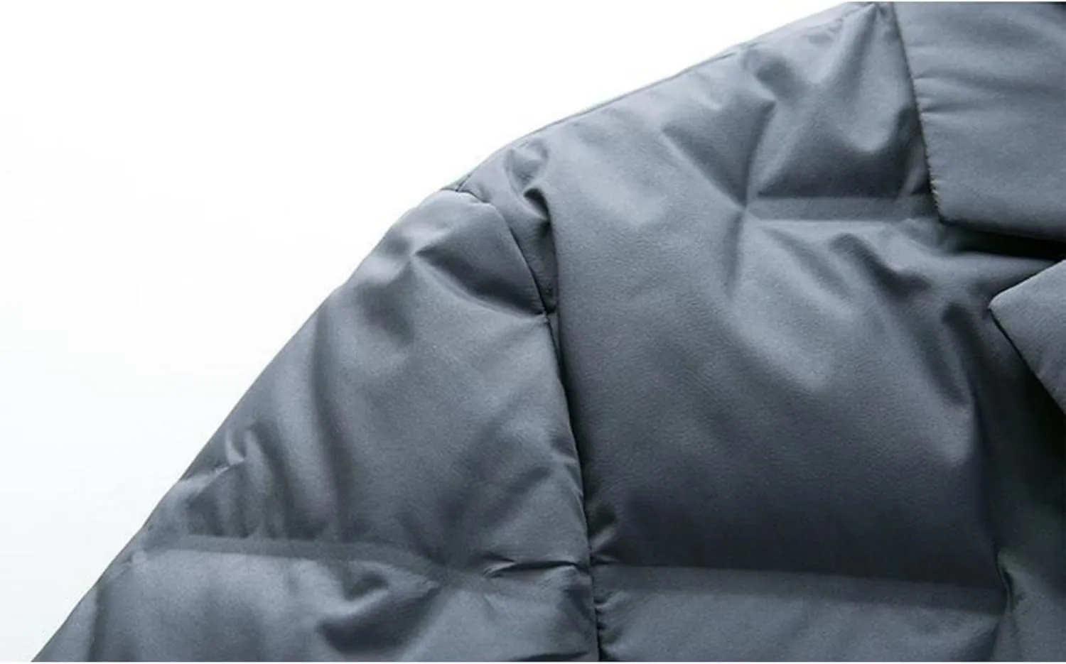 JEsilunmaMY Men's Suit Collar Insulated Puffer Jacket Winter Thermal Business Blazer Down Coats Windproof Padded Puffy Coat