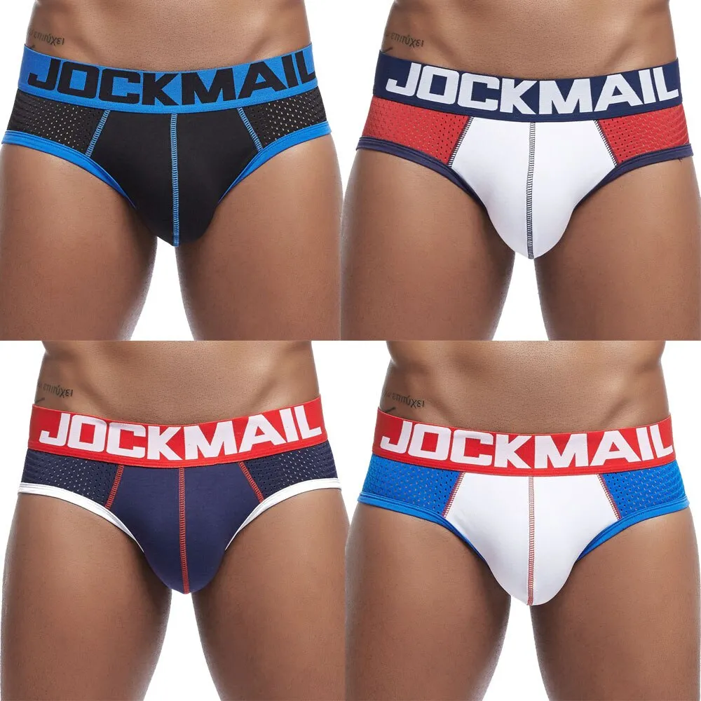JOCKMAIL Mesh Briefs 4-Pack