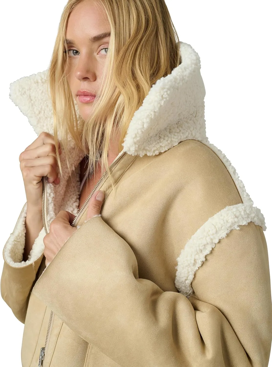 Joe's Women's Halle Reversible Sherpa Jacket