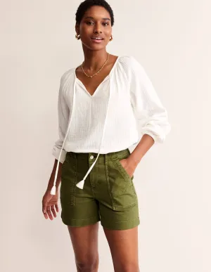 Kensington Casual Shorts-Mayfly