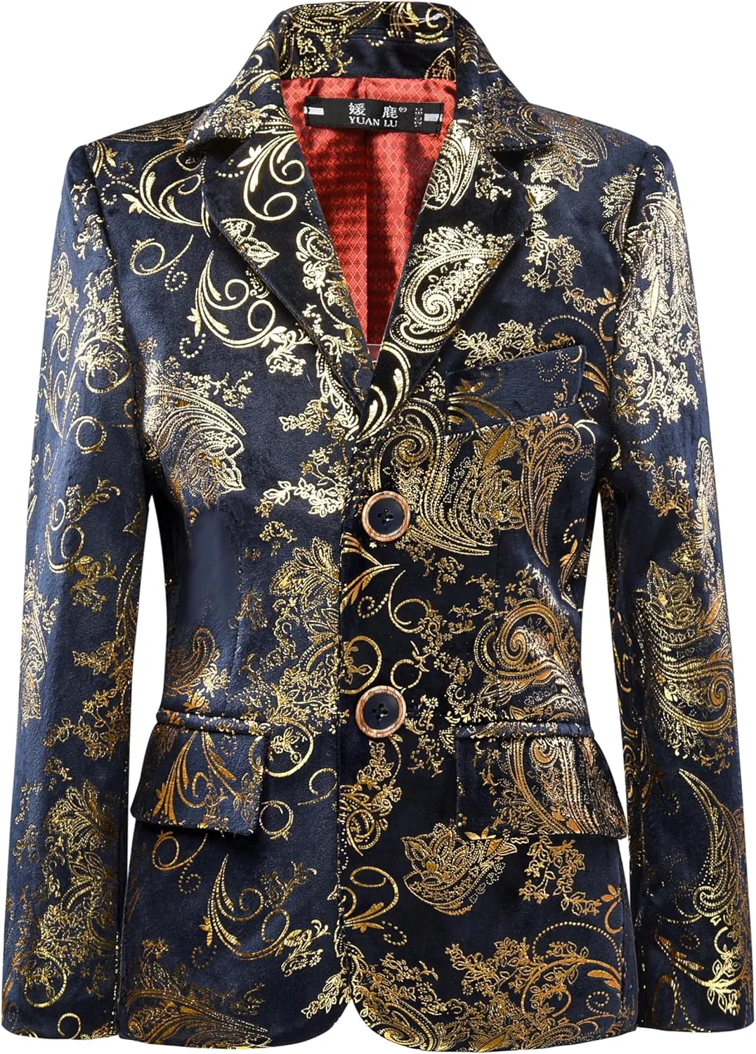 Kids Suits Blazer Homecoming Dresses Jackets for Boys Jacket Floral Velvet Boy Winter Coat