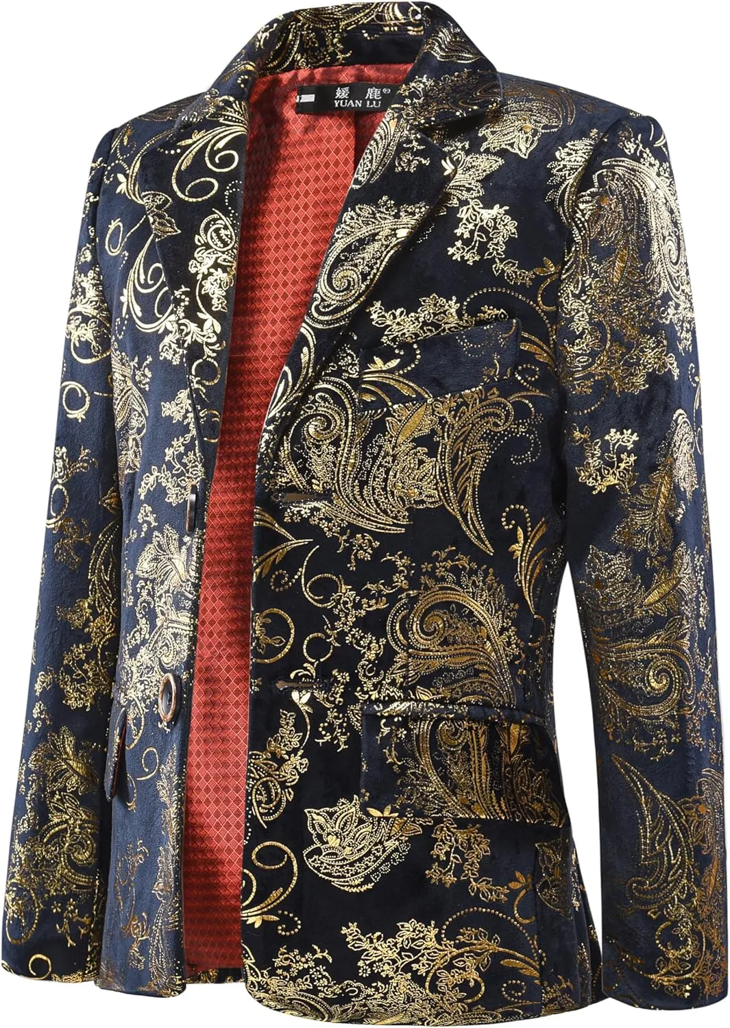 Kids Suits Blazer Homecoming Dresses Jackets for Boys Jacket Floral Velvet Boy Winter Coat