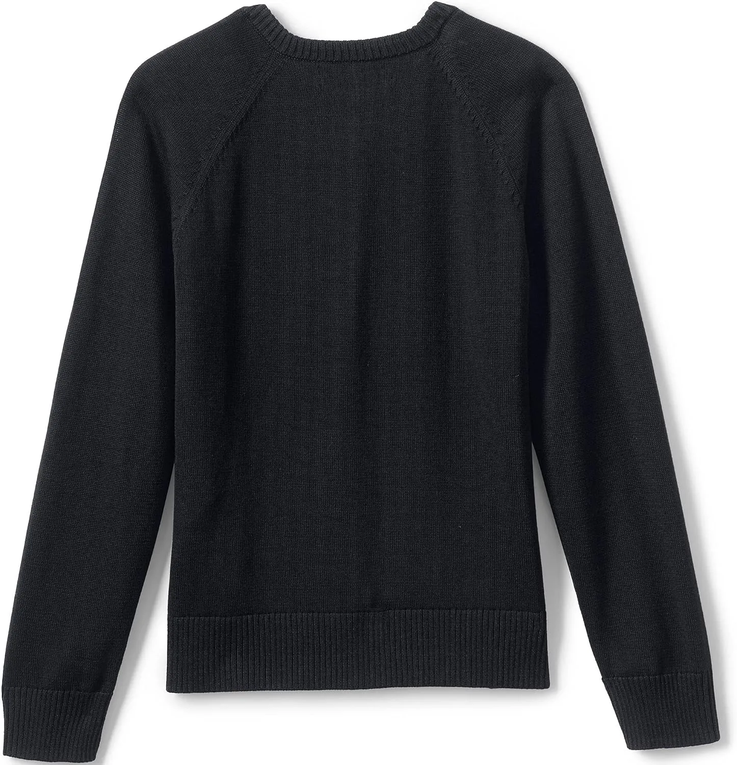 Lands' End School Uniform Girls Cotton Modal Cardigan Sweater