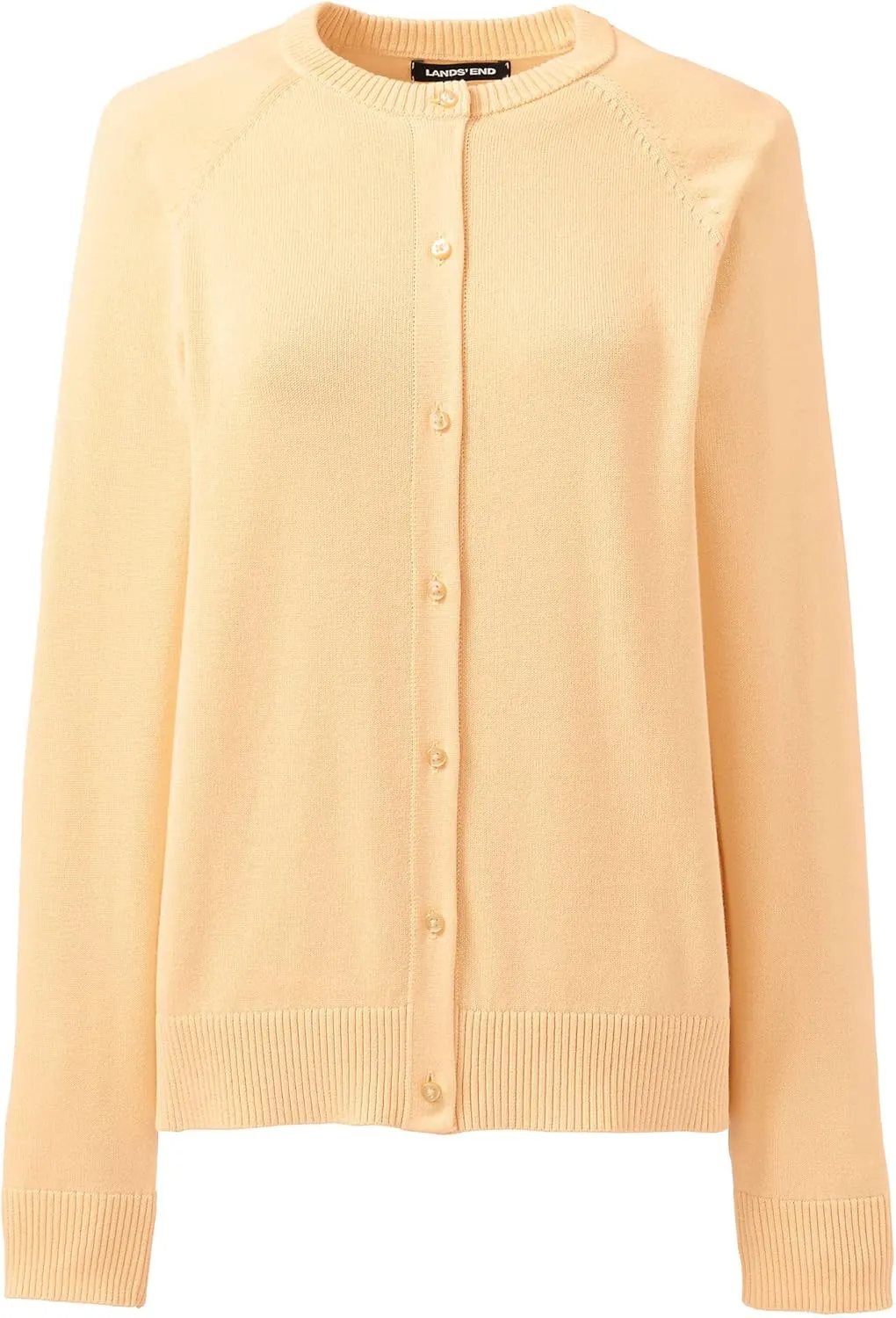 Lands' End School Uniform Young Women's Cotton Modal Cardigan Sweater