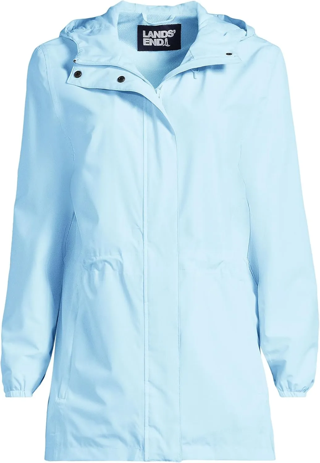 Lands' End Women's Squall Packable Waterproof Raincoat