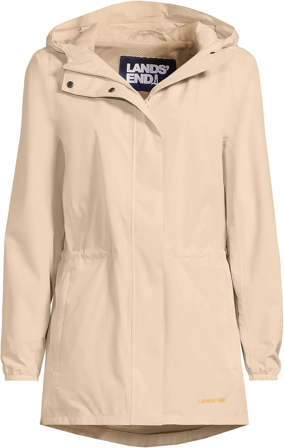 Lands' End Women's Squall Packable Waterproof Raincoat