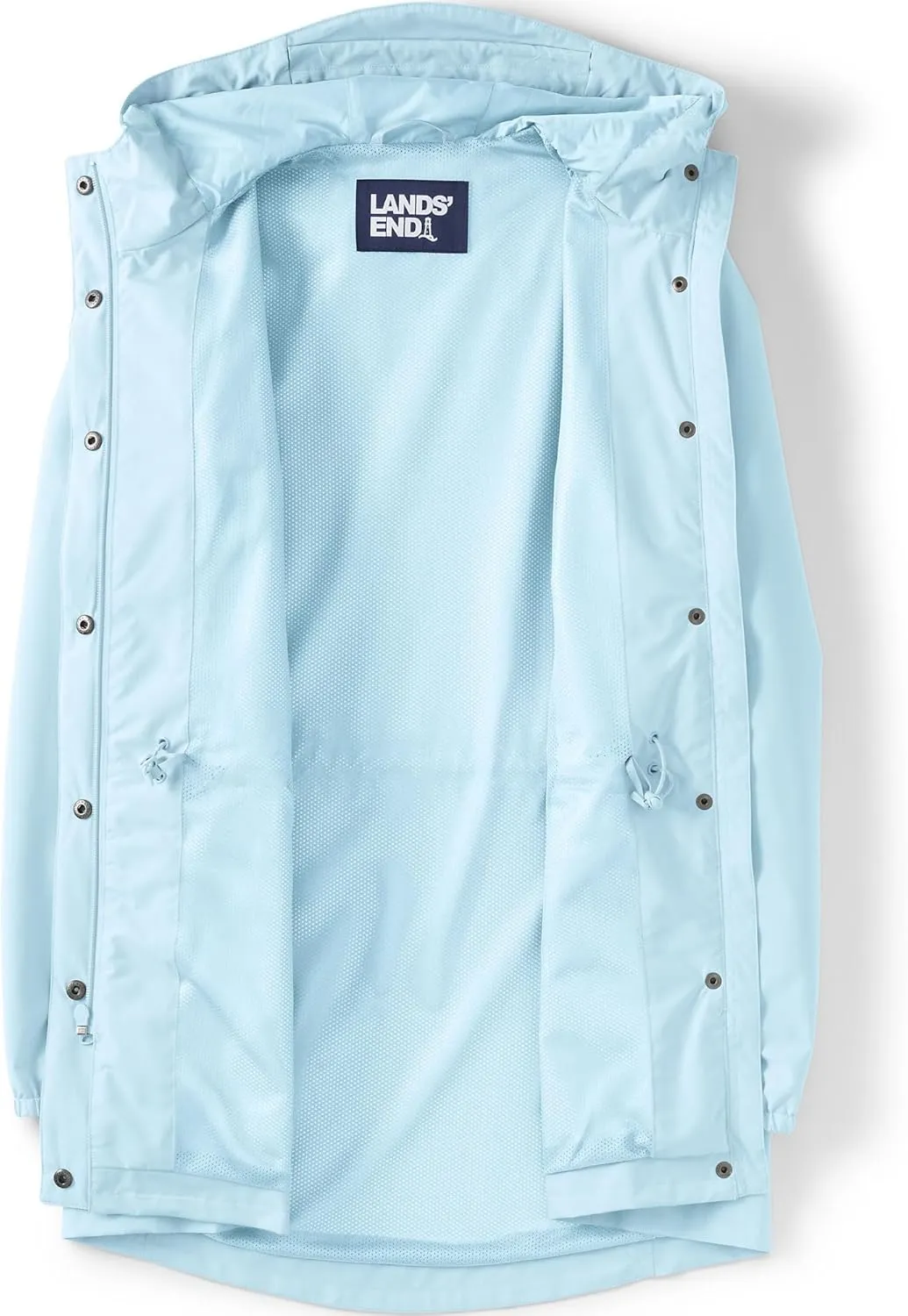 Lands' End Women's Squall Packable Waterproof Raincoat