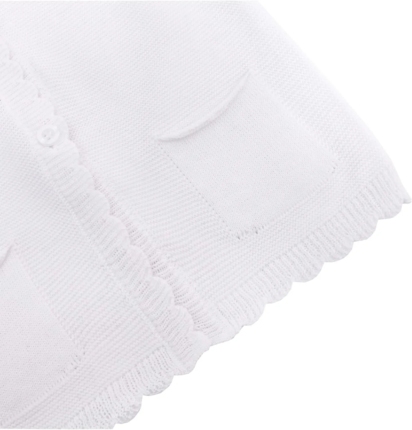 Lilax Baby Girls' and Toddler Long Sleeve Knit Cardigan with Pocket