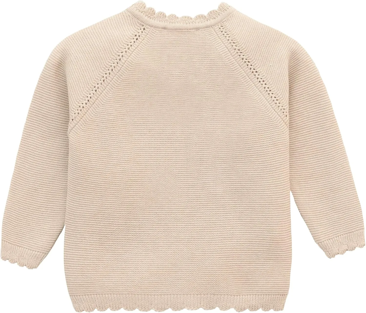 Lilax Baby Girls' and Toddler Long Sleeve Knit Cardigan with Pocket