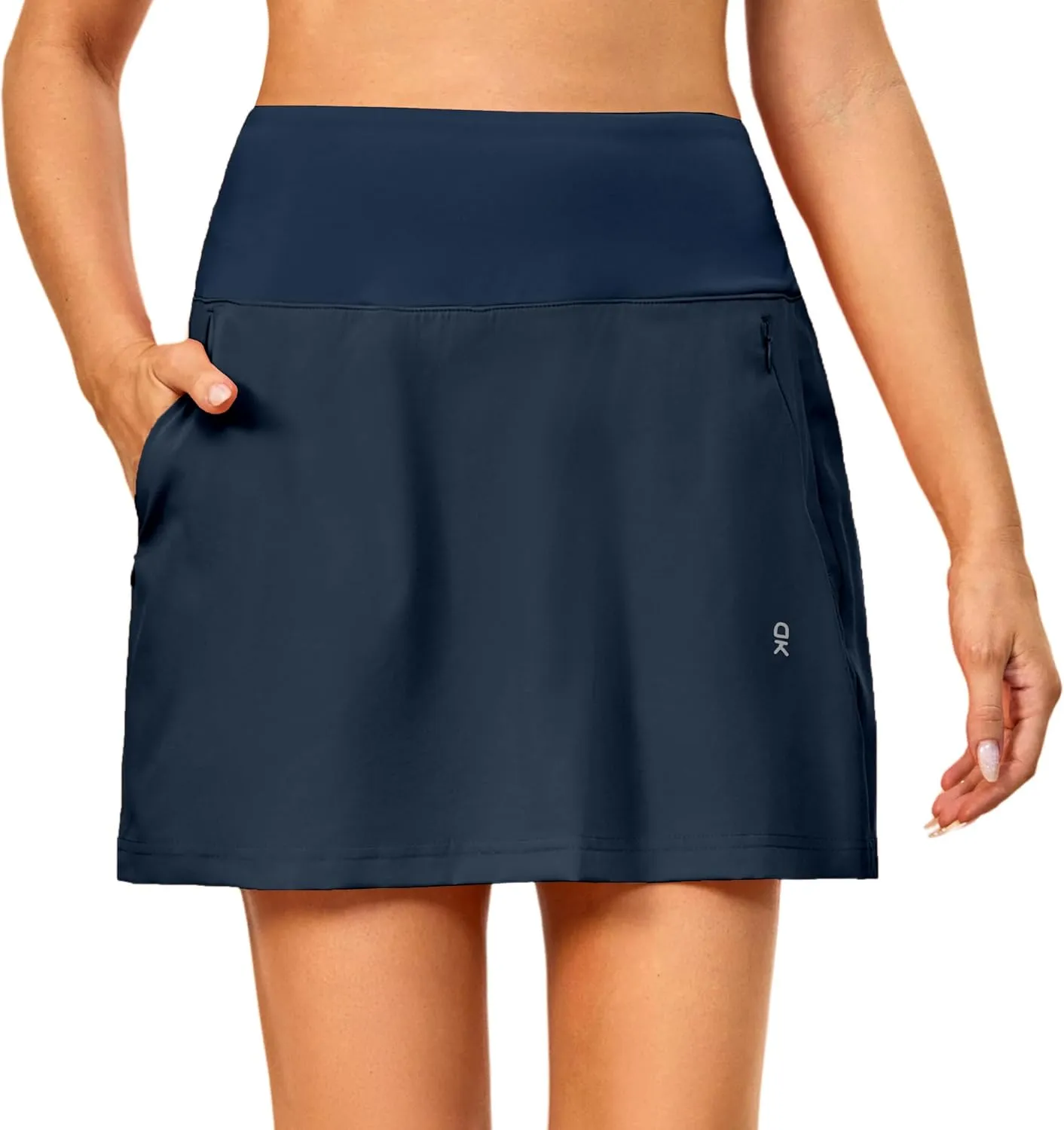 Little Donkey Andy Women's Pleated Tennis Skirts Athletic Golf Skorts High Waisted Casual Workout Sports Running Skirts