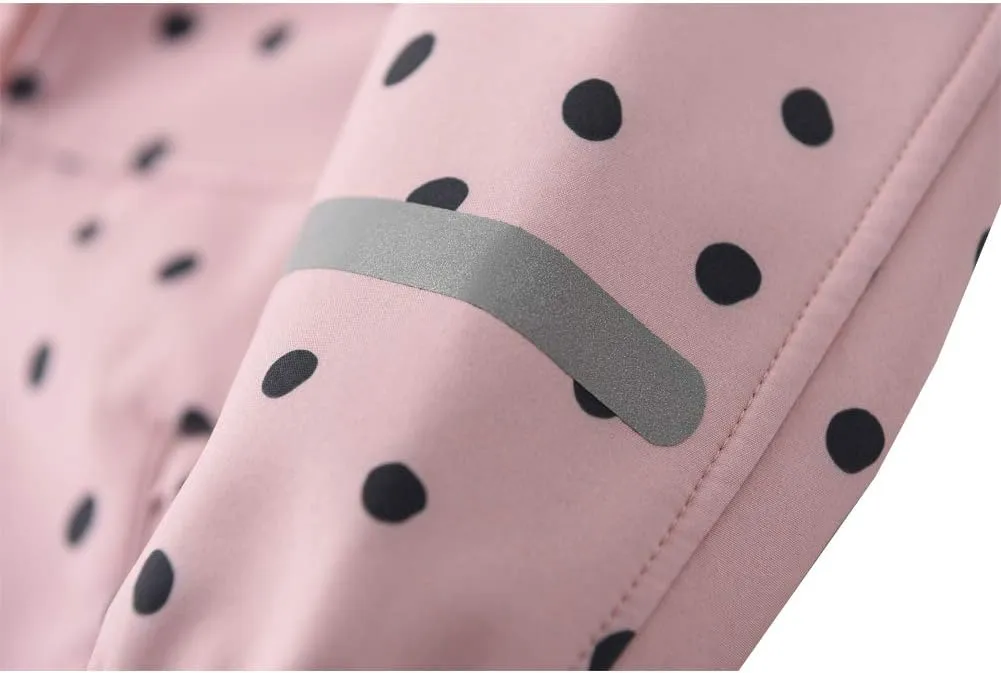 M2C Girls' Fleece Lined Softshell Hoodie Jacket Windproof Coat