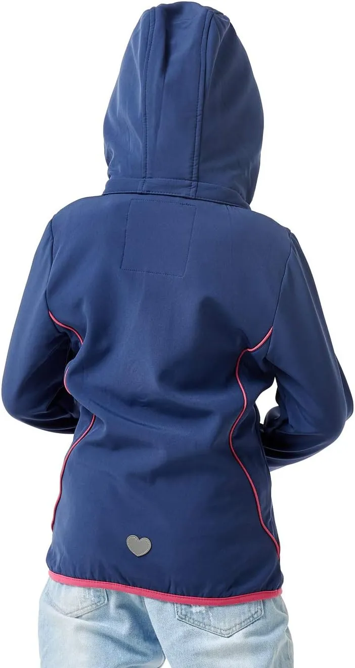 M2C Girls Hooded Fleece Lined Waterproof Windproof Jacket