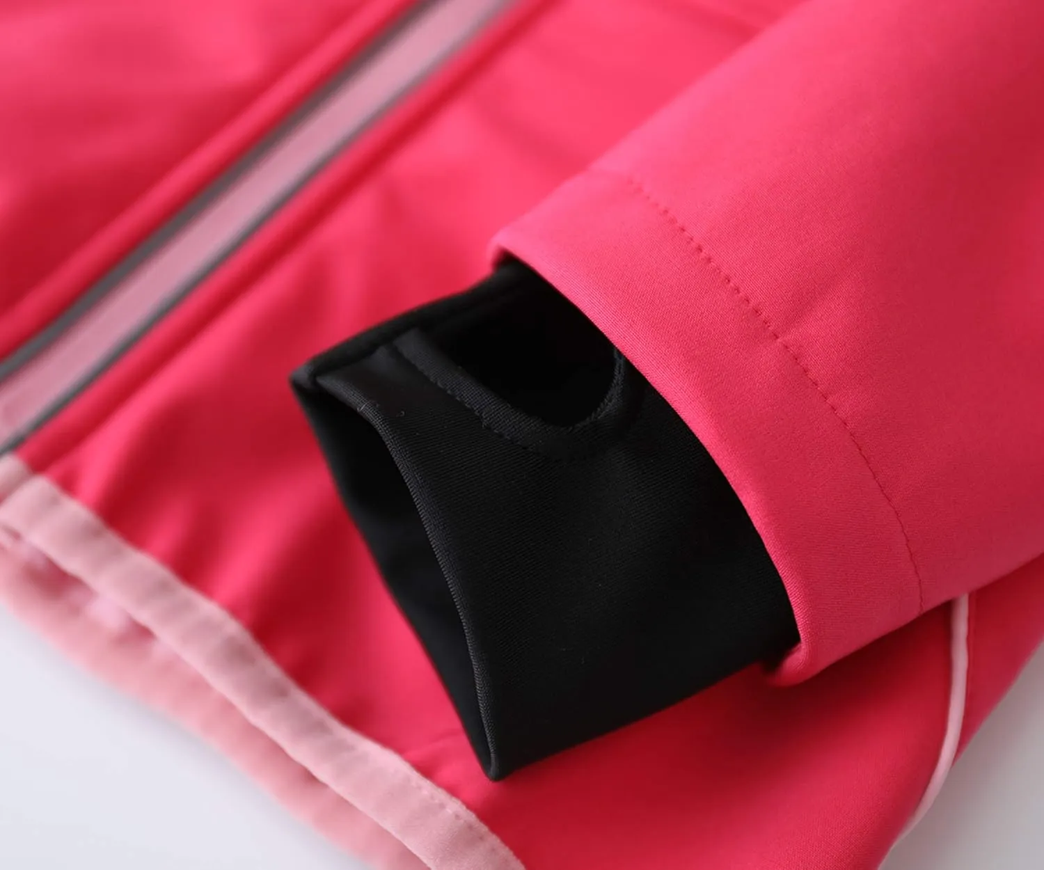 M2C Girls Hooded Fleece Lined Waterproof Windproof Jacket