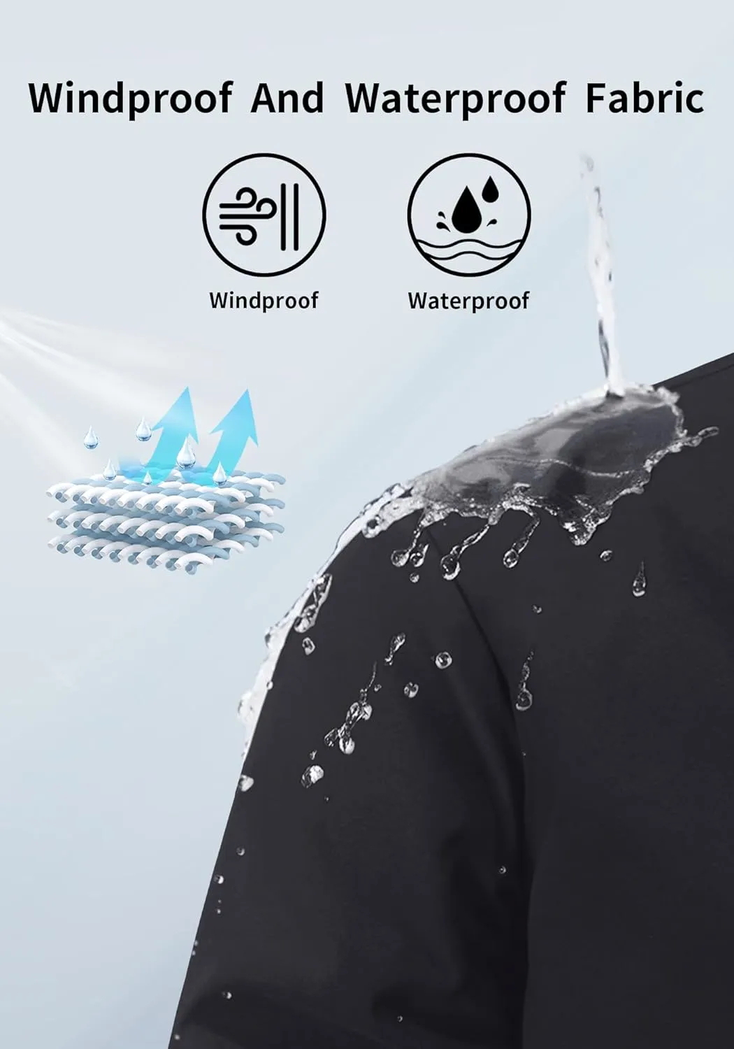 MAGNIVIT Men's Winter Bomber Jacket Windproof Warm Full Zipper Outer Wear Casual Flight Jacket Coat with Pockets