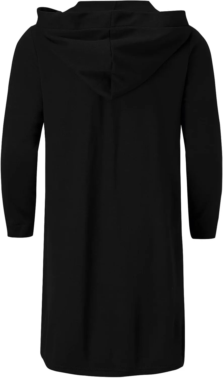 Men's Autumn And Winter Coat Jacket Solid Color Long-sleeved Coat Pullover Long Open Soft Fashion Button Jacket