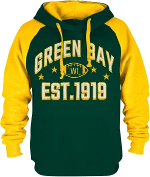 Mens City Football Fully Embroidery Soft Classic Pullover Sweatshirt Hoodie