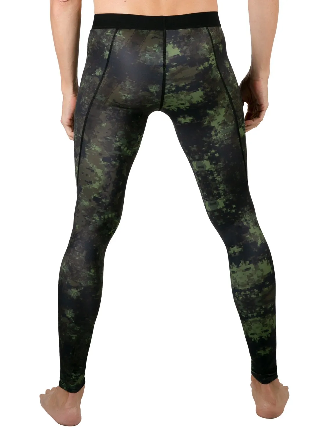 Men's  Swim Pro Tight - Green Camo