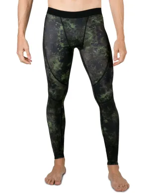 Men's  Swim Pro Tight - Green Camo