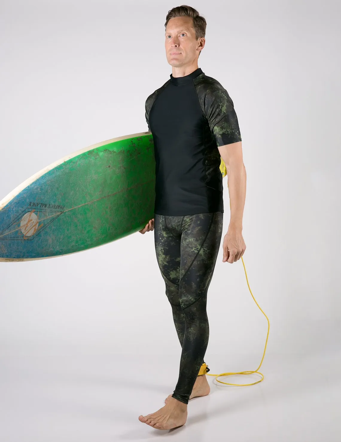 Men's  Swim Pro Tight - Green Camo