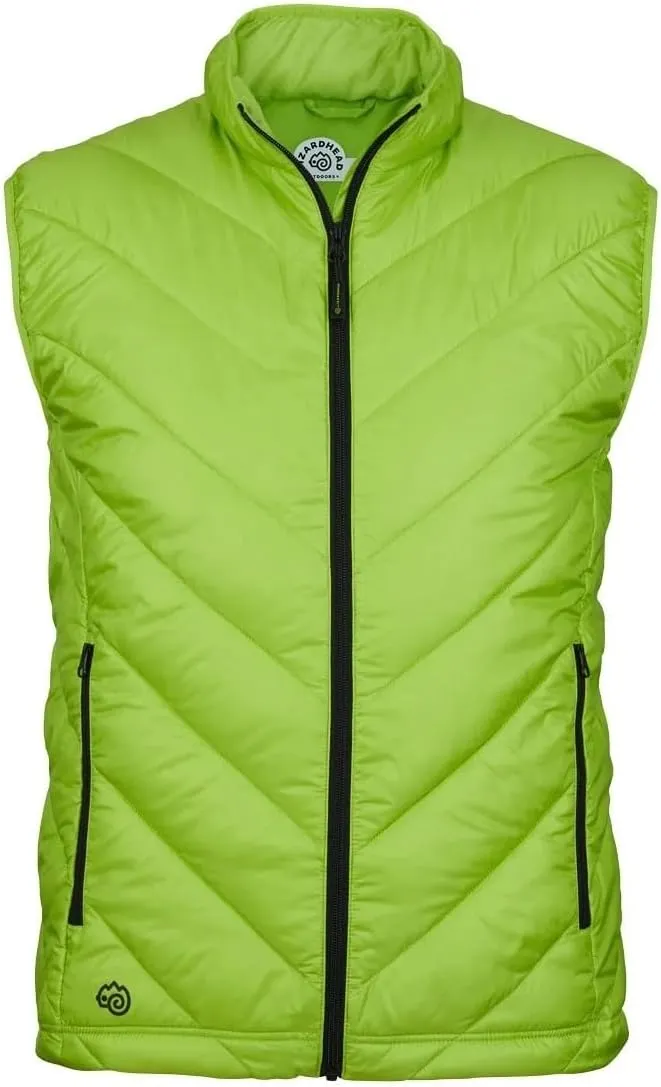Mens Windproof Lightweight Quilted Vest for Hiking and Outdoors