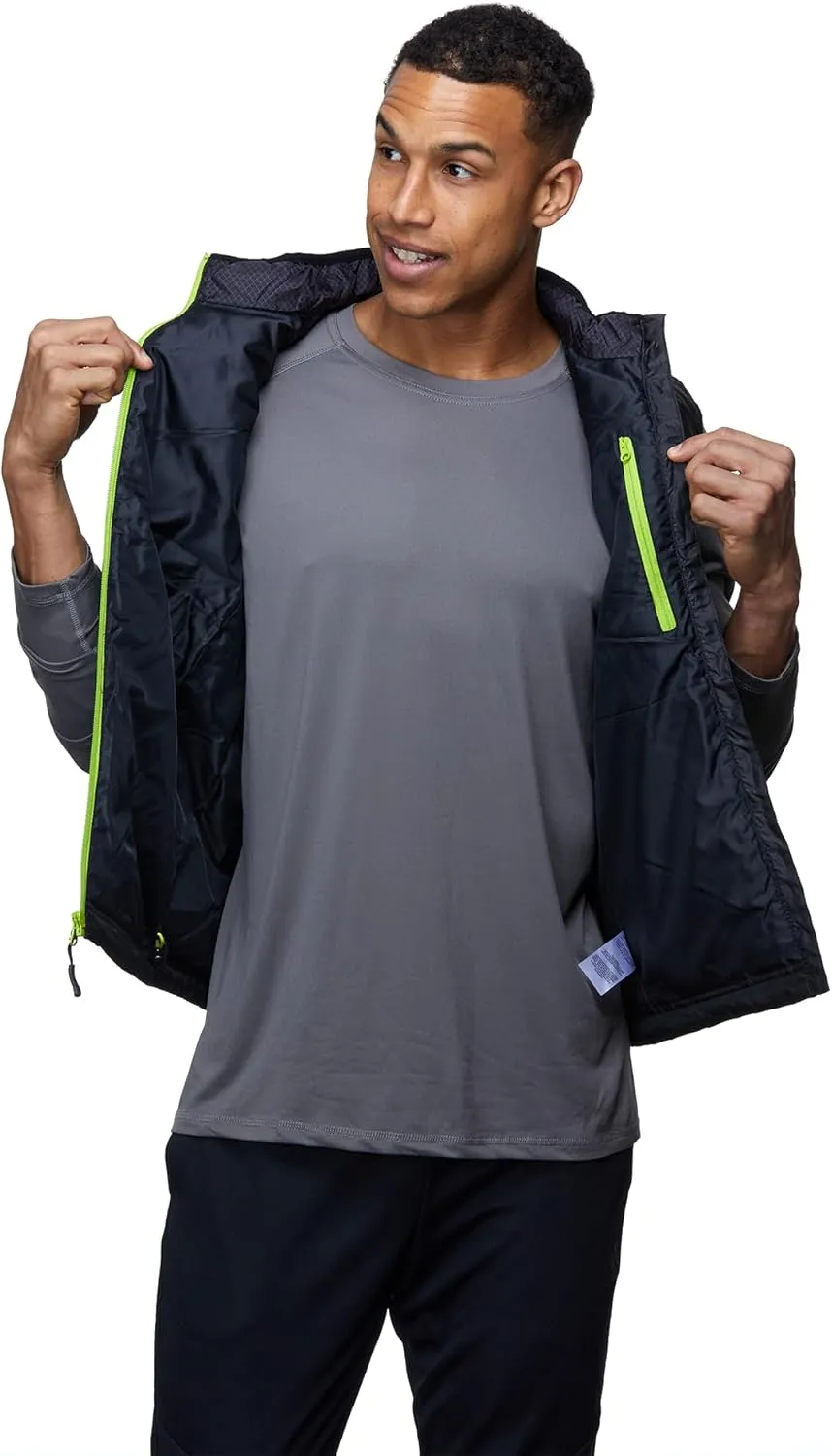 Mens Windproof Lightweight Quilted Vest for Hiking and Outdoors