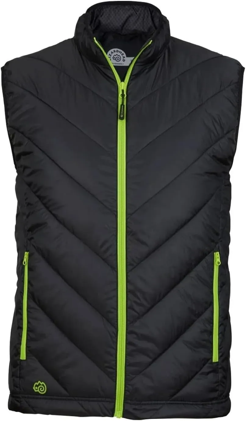Mens Windproof Lightweight Quilted Vest for Hiking and Outdoors