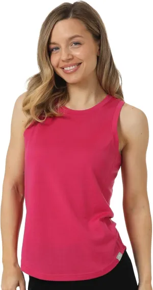 Merino Wool Tank Top Women - Active Merino Wool Undershirt Moisture Wicking Breathable Anti-Odor Lightweight Base Layer