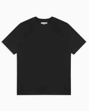 Merz b. Schwanen Good Originals 4.6oz 1940s Loopwheeled Tee - Deep Black