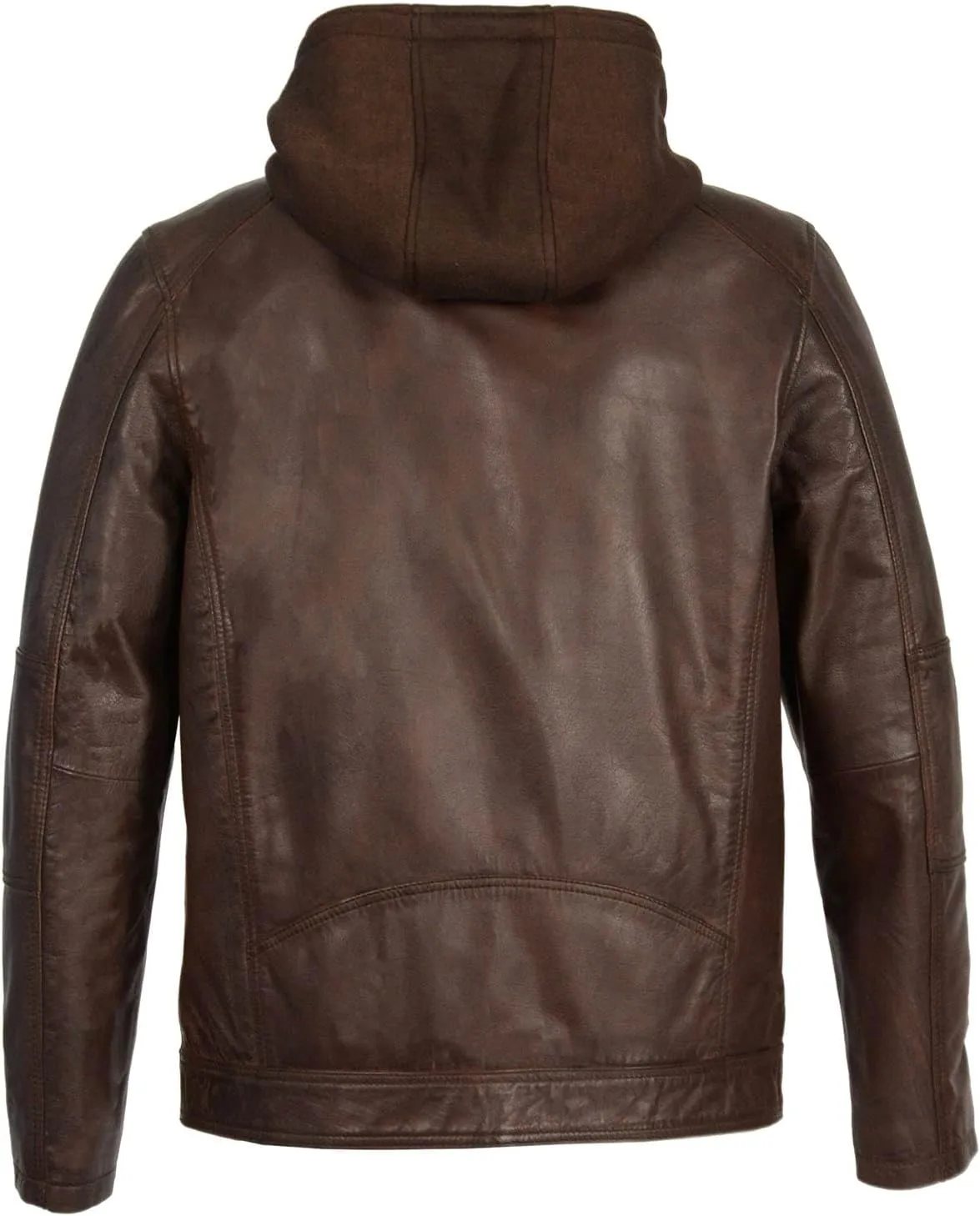 Milwaukee Leather Premium Men's Leather Fashion Casual Jackets and Coats with Hoodie | SFM