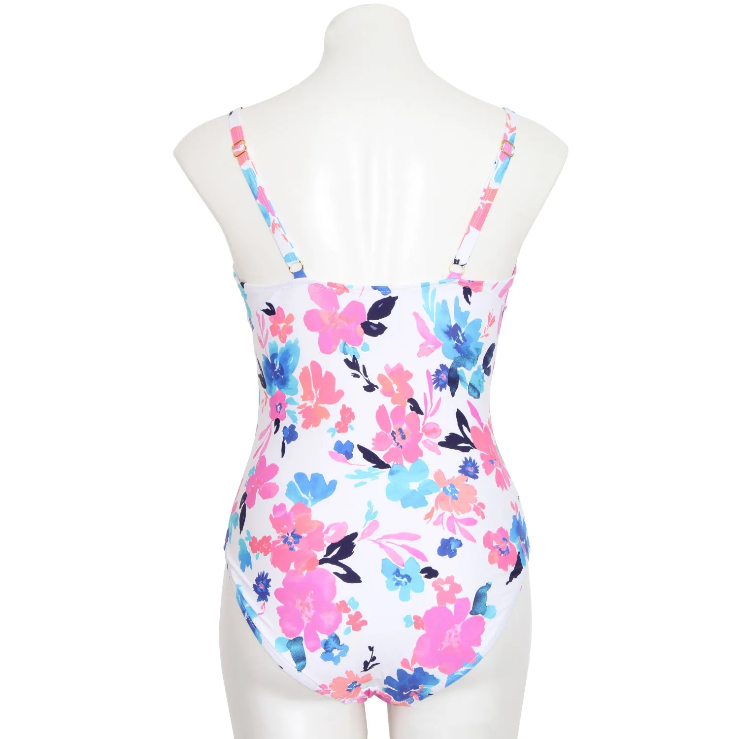 MS-LE1PN - Wholesale Women's Printed One-Piece Swimsuits