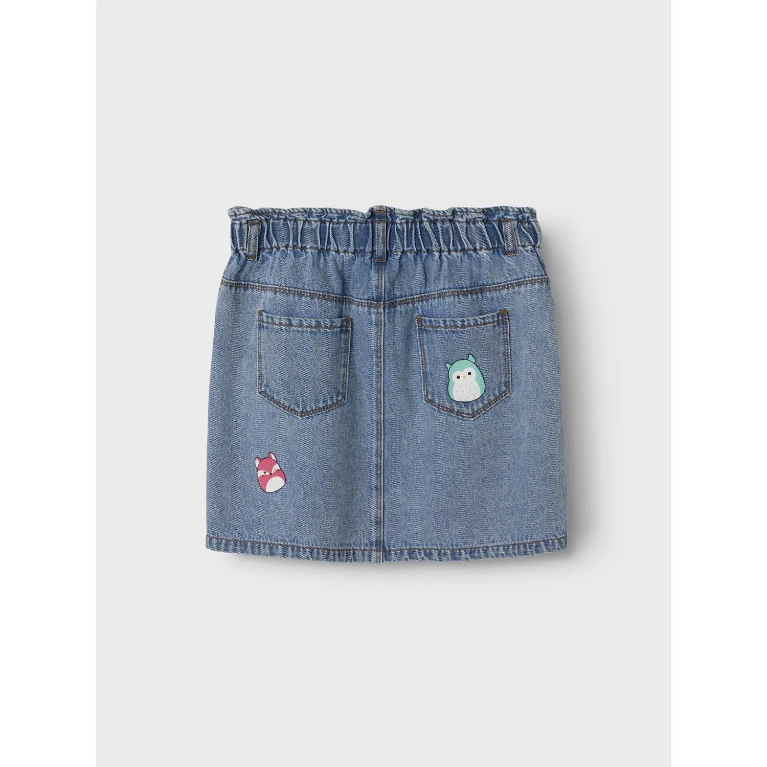Name It Medium Blue Denim Ova Squishmallows Denim Skirt