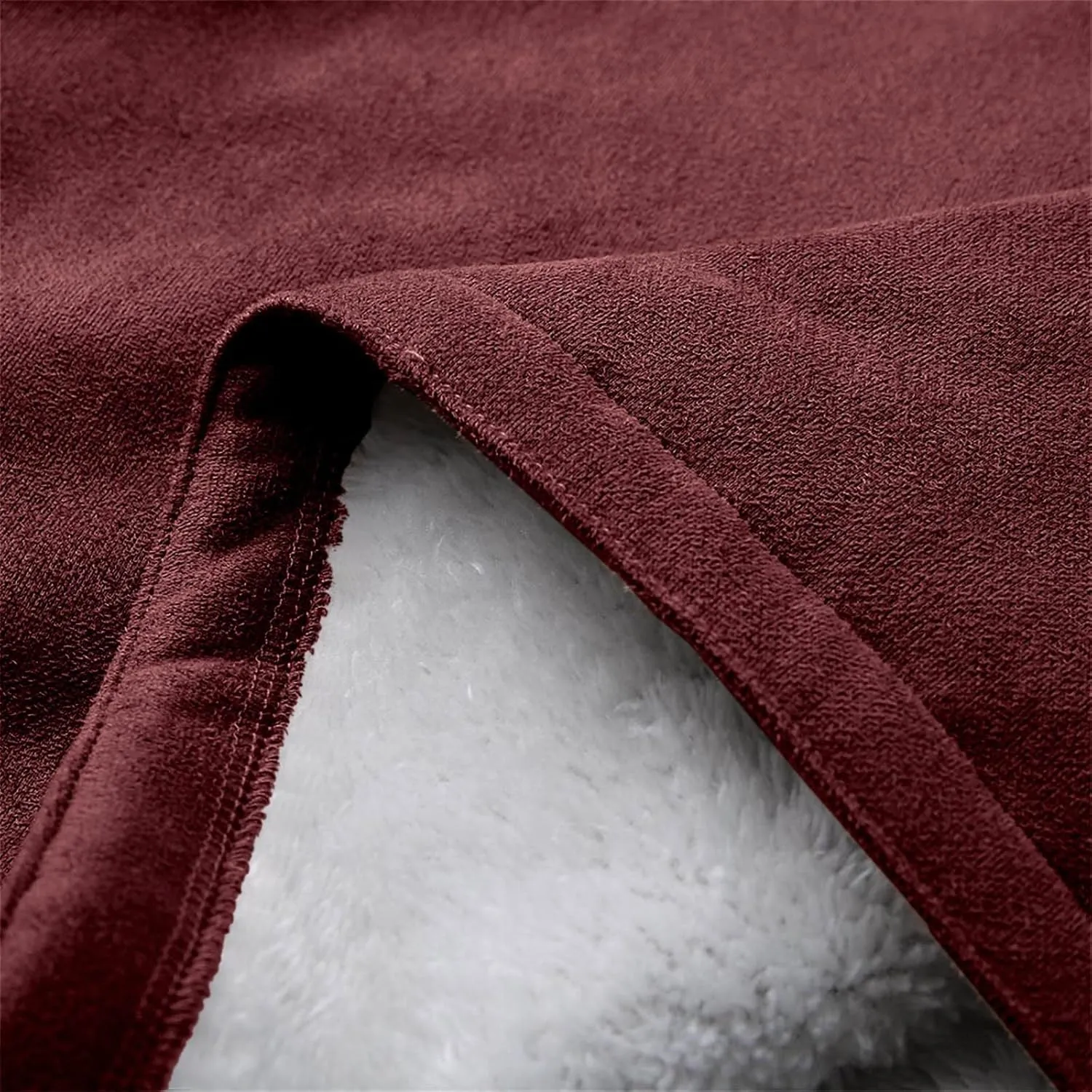 oiangi Winter Coats for Women Plus Size Warm Sherpa Fleece Lined Distressed Jackets Hooded Parka Suede Pea Coat Outerwear